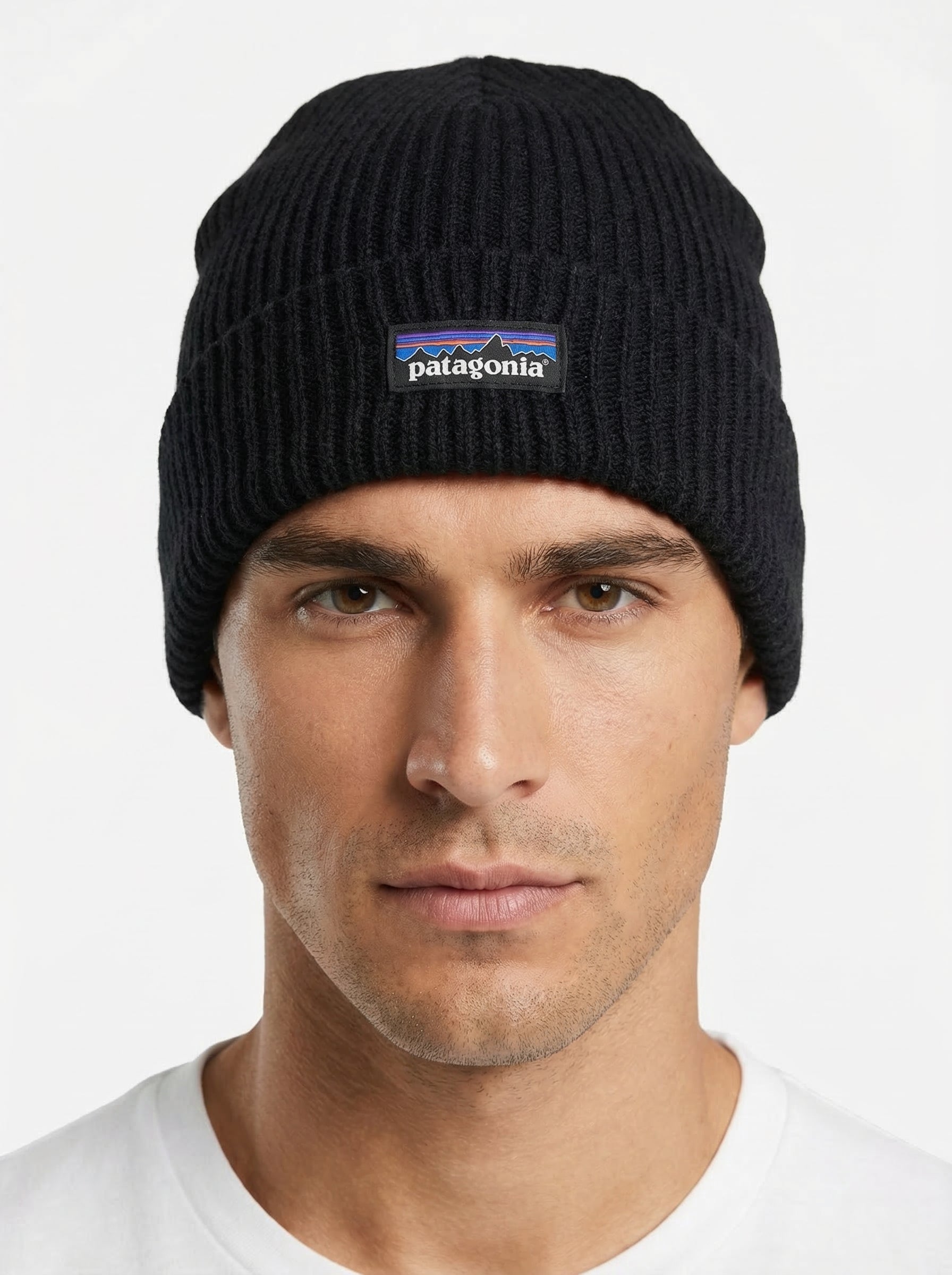 Patagonia P-6 Logo Fisherman’s Rolled Beanie
