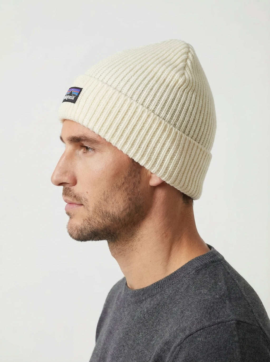 Patagonia P-6 Logo Fisherman’s Rolled Beanie