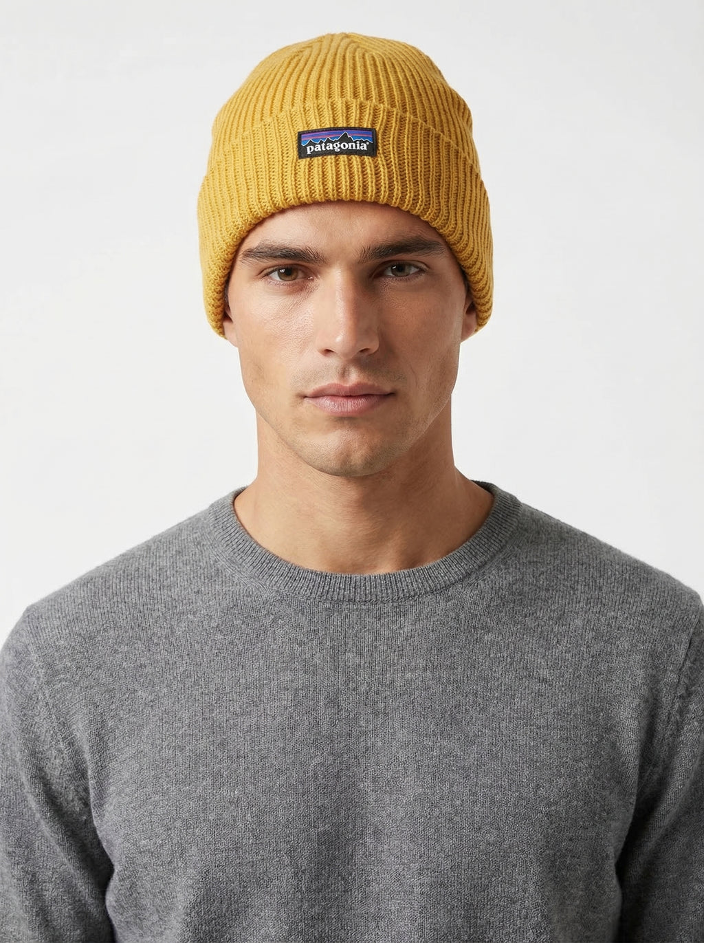 Patagonia P-6 Logo Fisherman’s Rolled Beanie