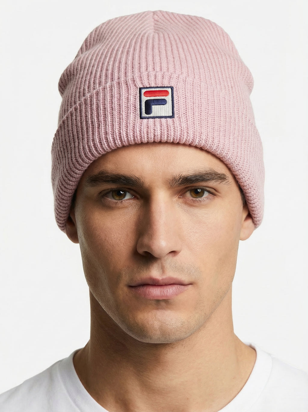Fila Vintage Ribbed Knit Beanie