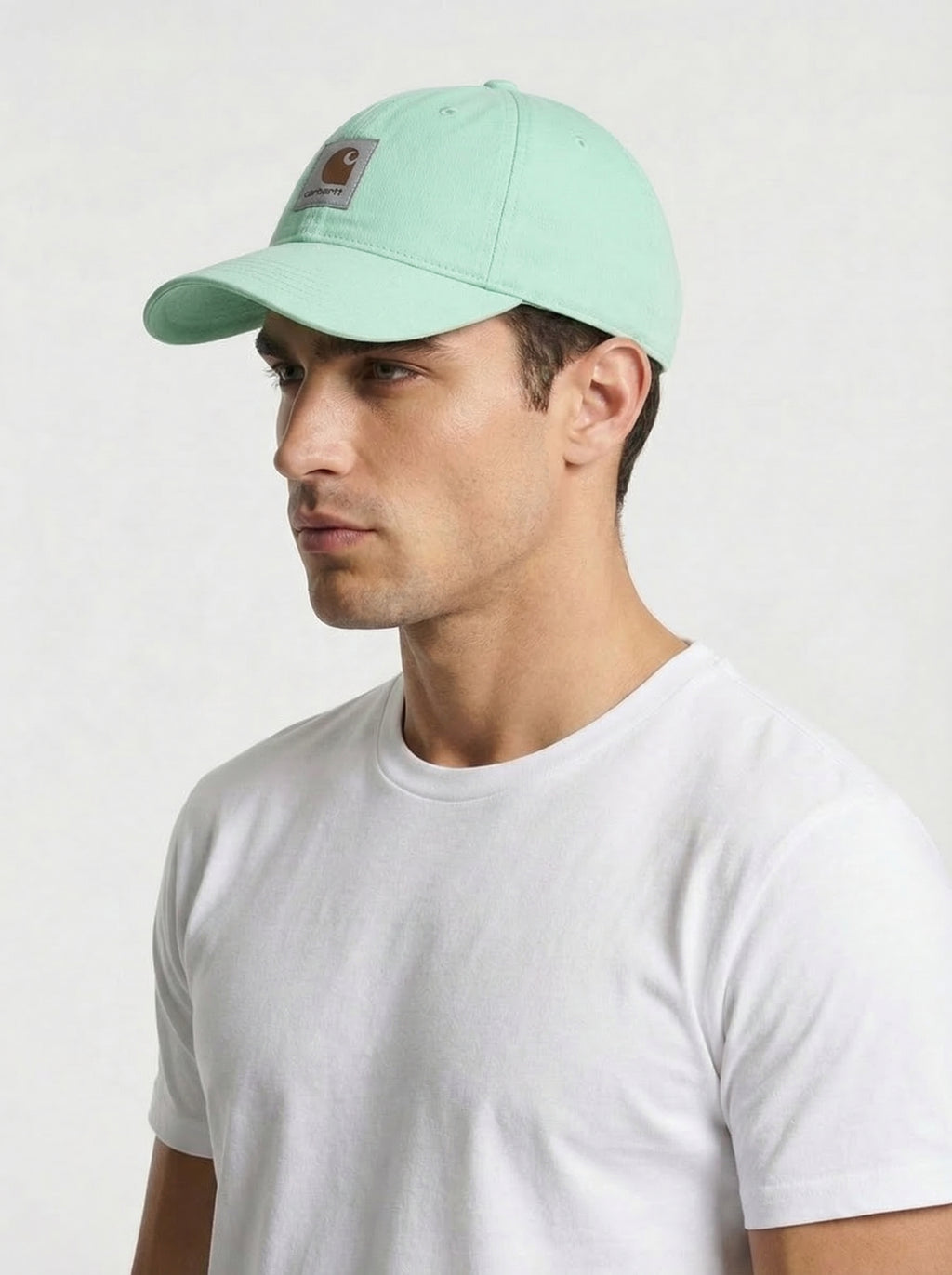 Carhartt WIP Mountain Patch Grey Logo Cap