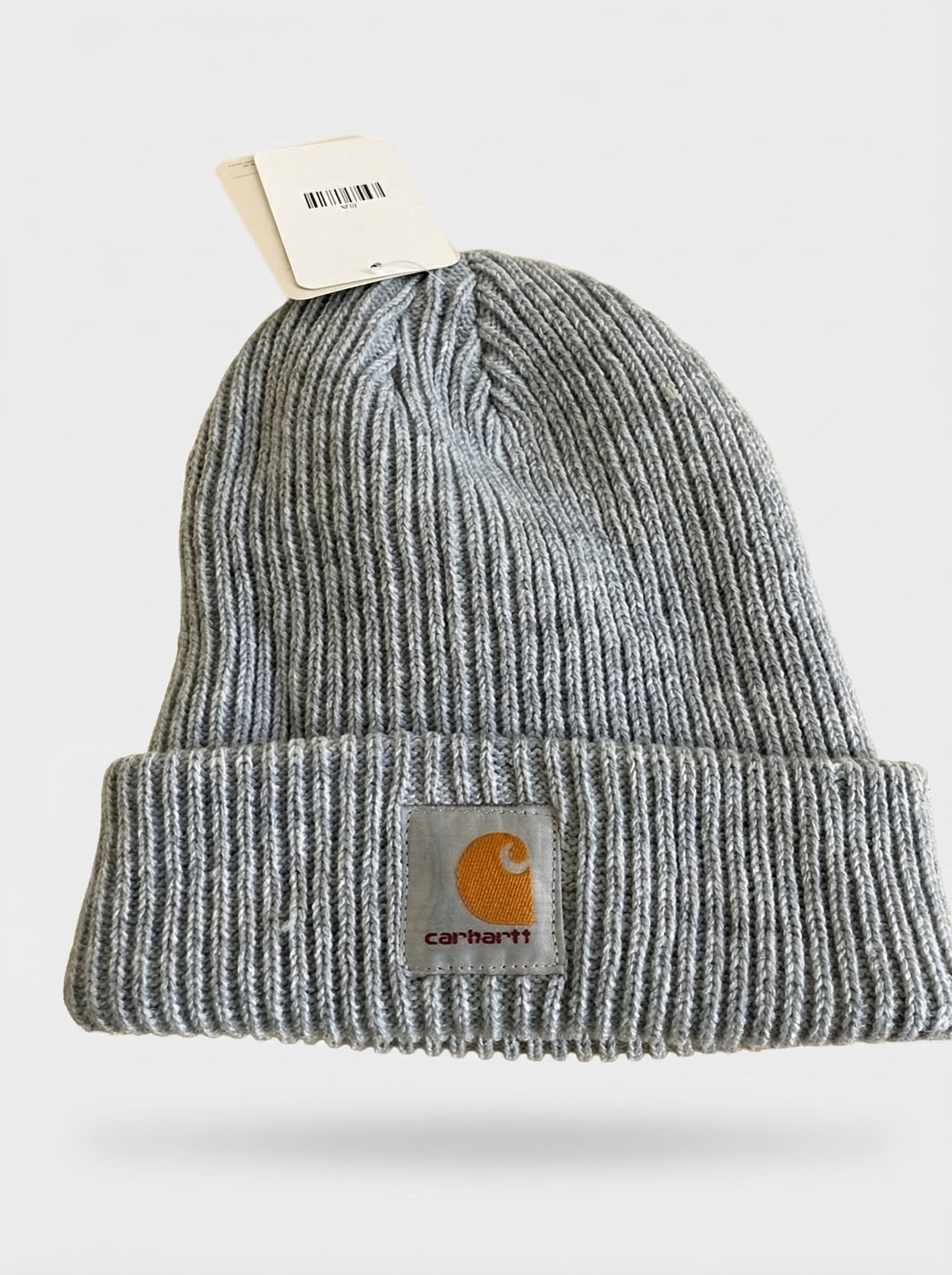 Carhartt Knit Beanie with Grey Logo Patch