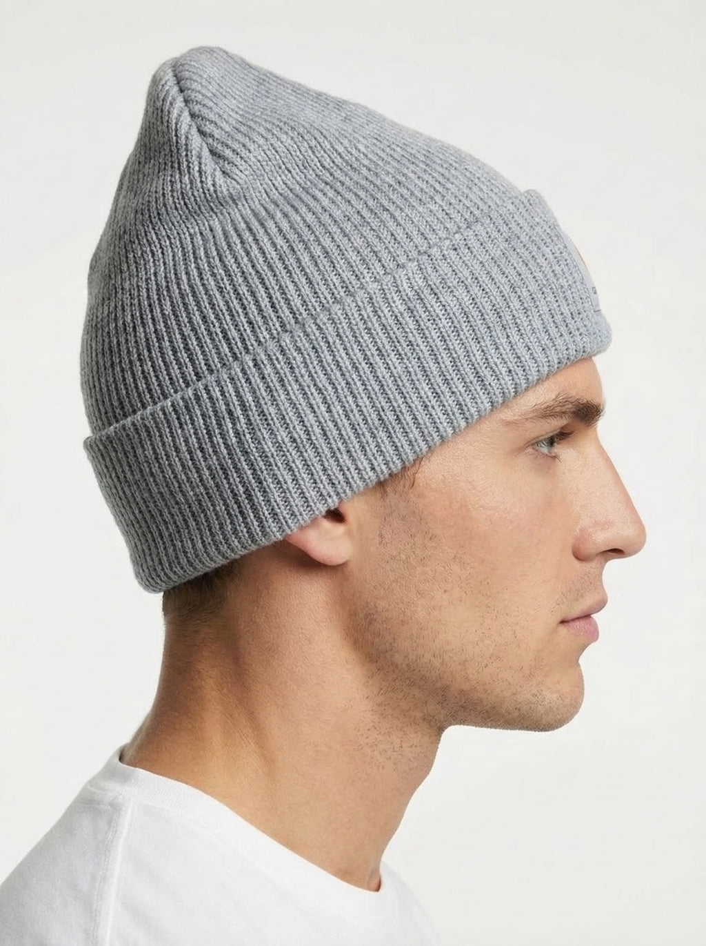 Carhartt Knit Beanie with Grey Logo Patch