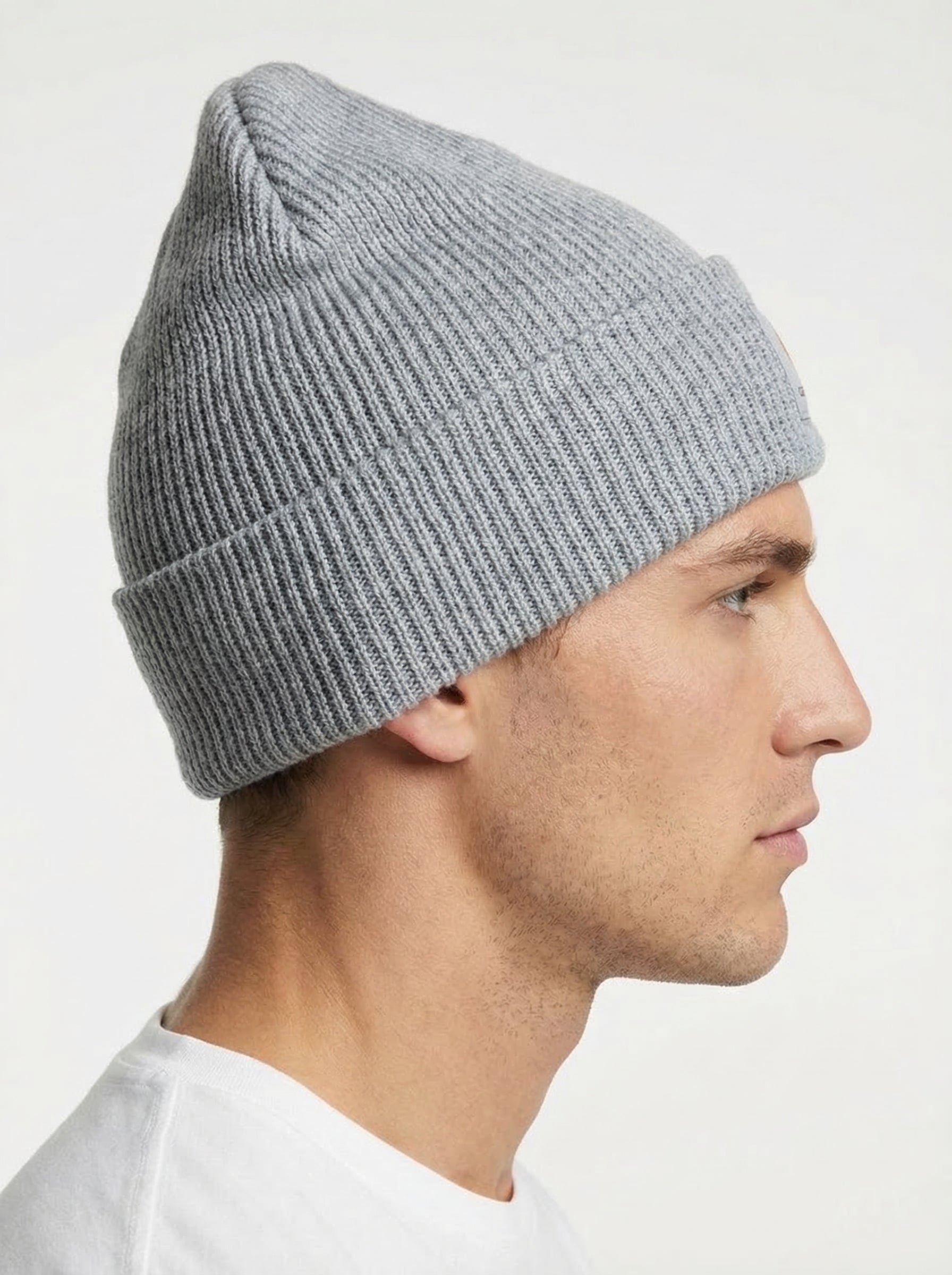 Carhartt Knit Beanie with Grey Logo Patch