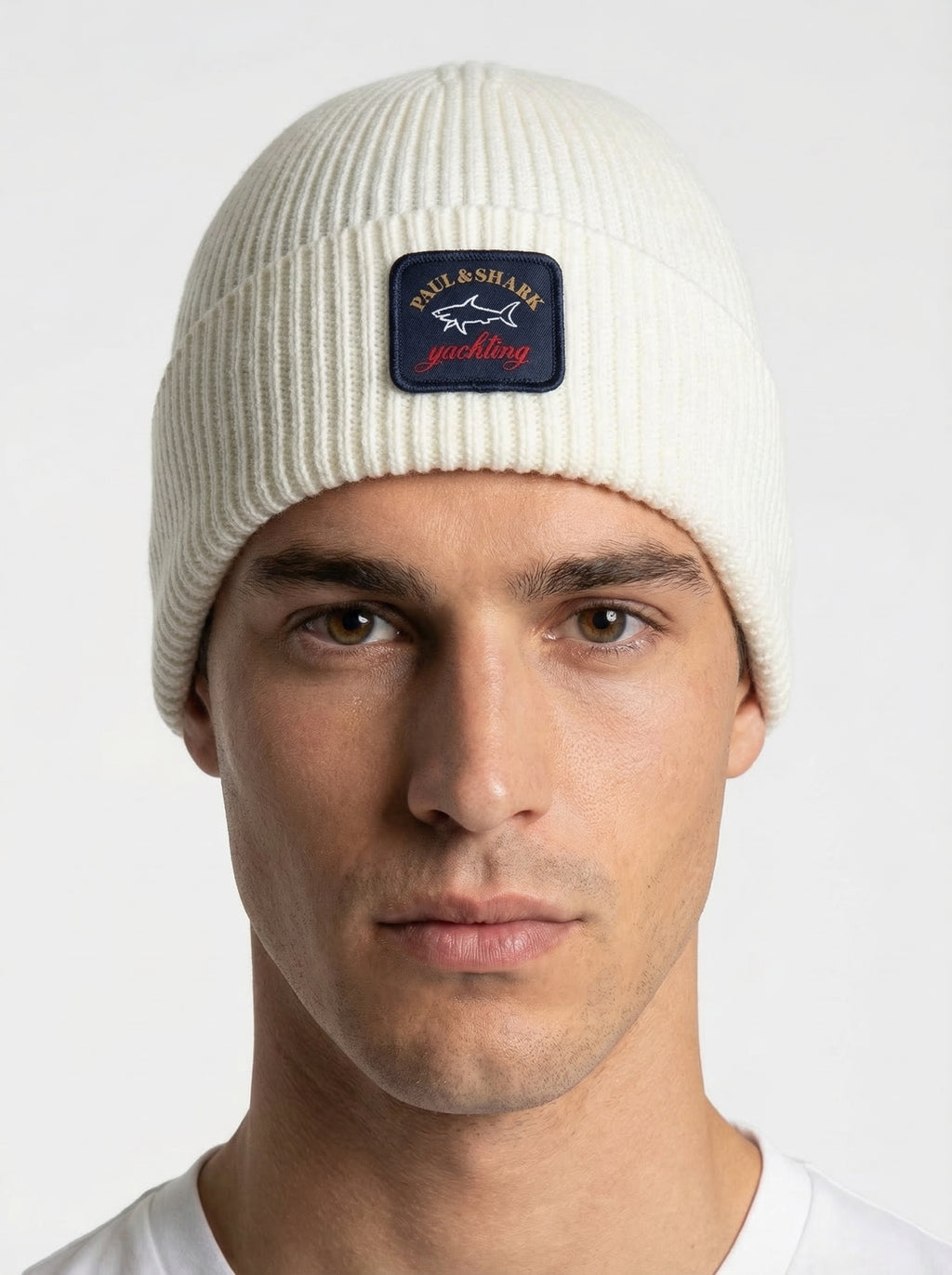 Paul & Shark Ribbed Wool Beanie