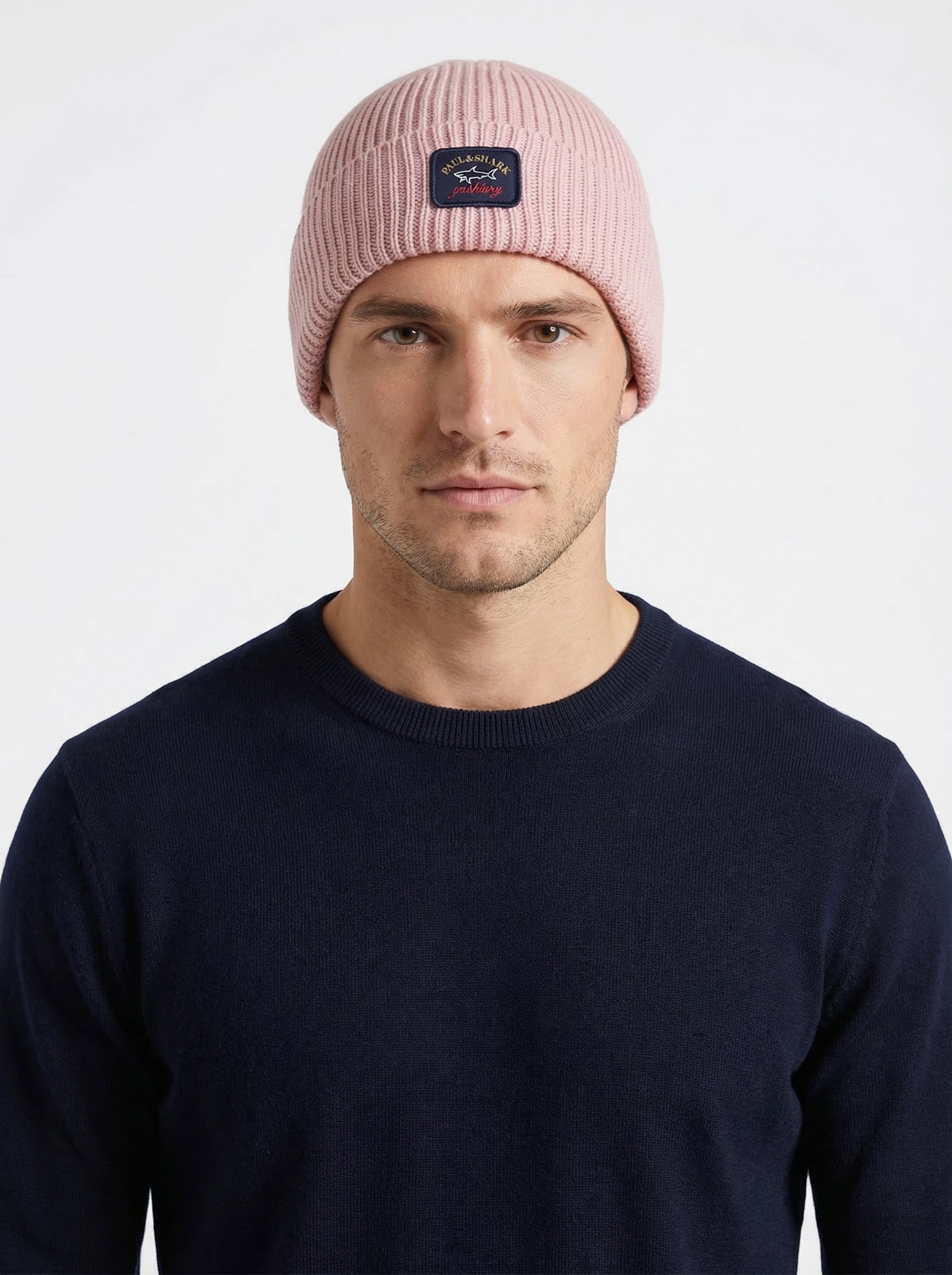 Paul & Shark Ribbed Wool Beanie