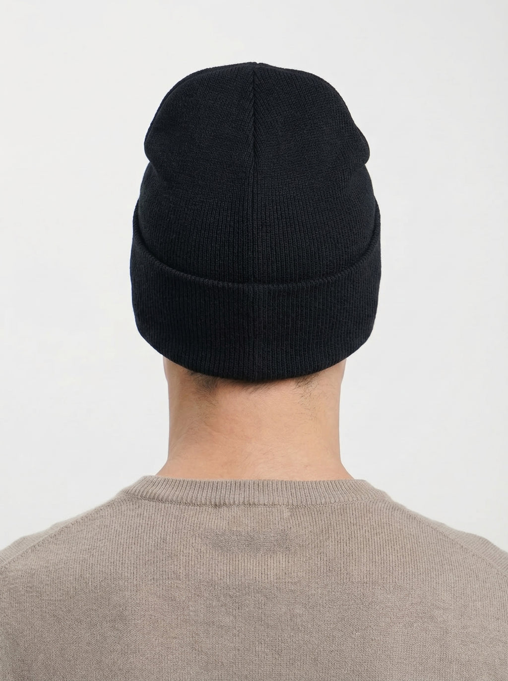 Carhartt Knit Beanie with Grey Logo Patch