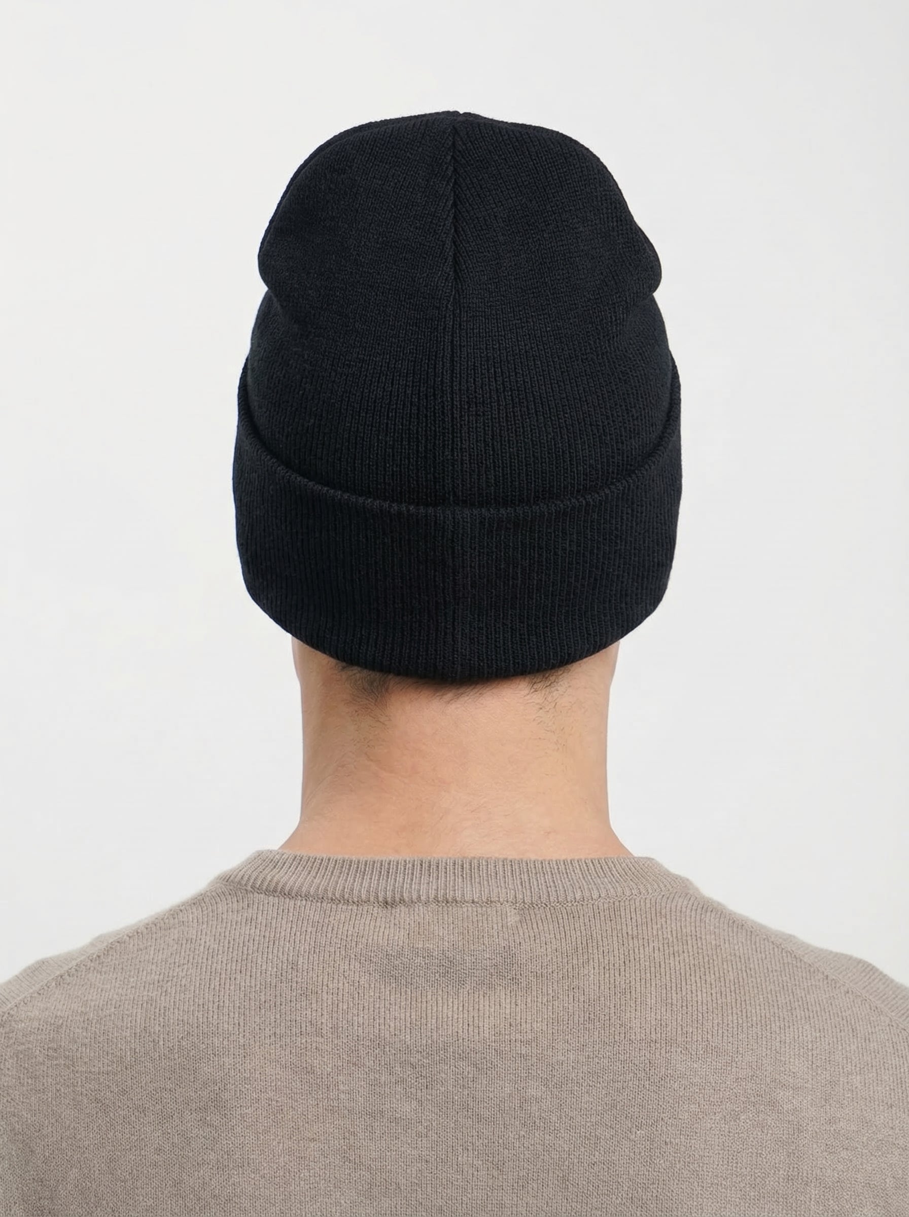 Carhartt Knit Beanie with Grey Logo Patch