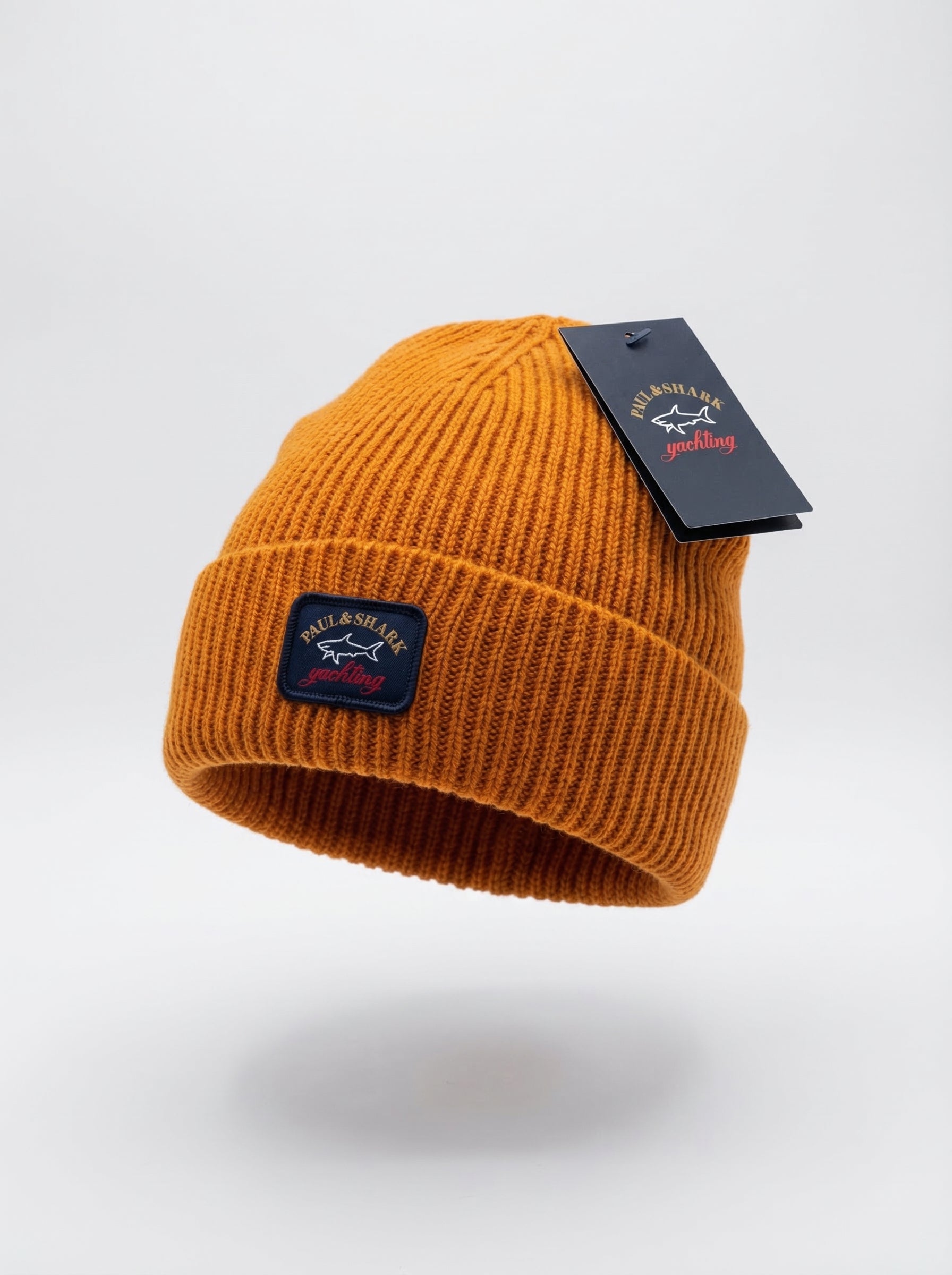 Paul & Shark Ribbed Wool Beanie