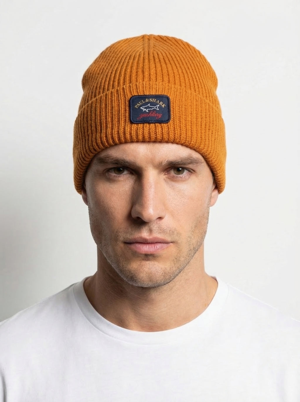 Paul & Shark Ribbed Wool Beanie