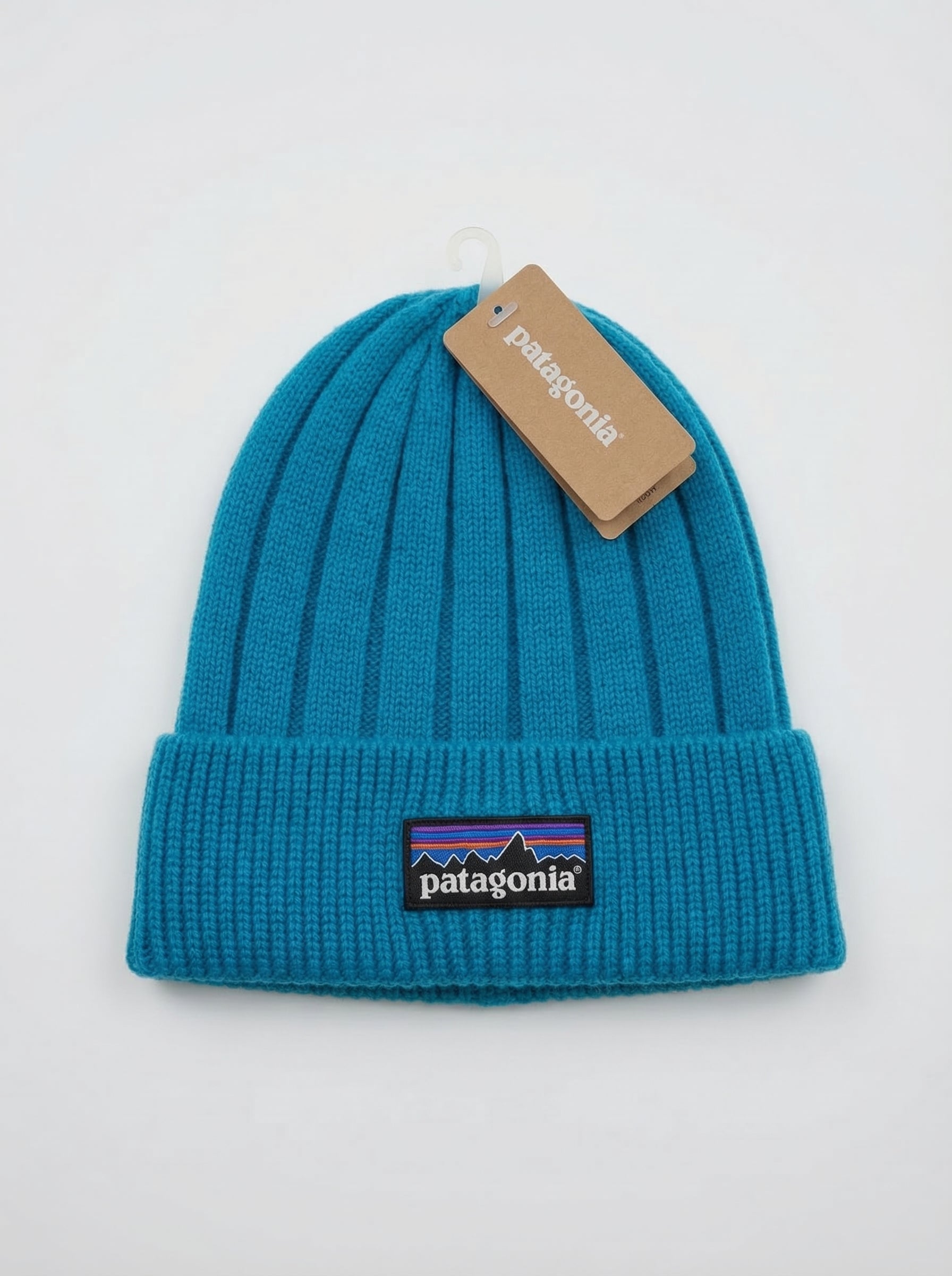 Patagonia P-6 Logo Chunky Knit Beanie