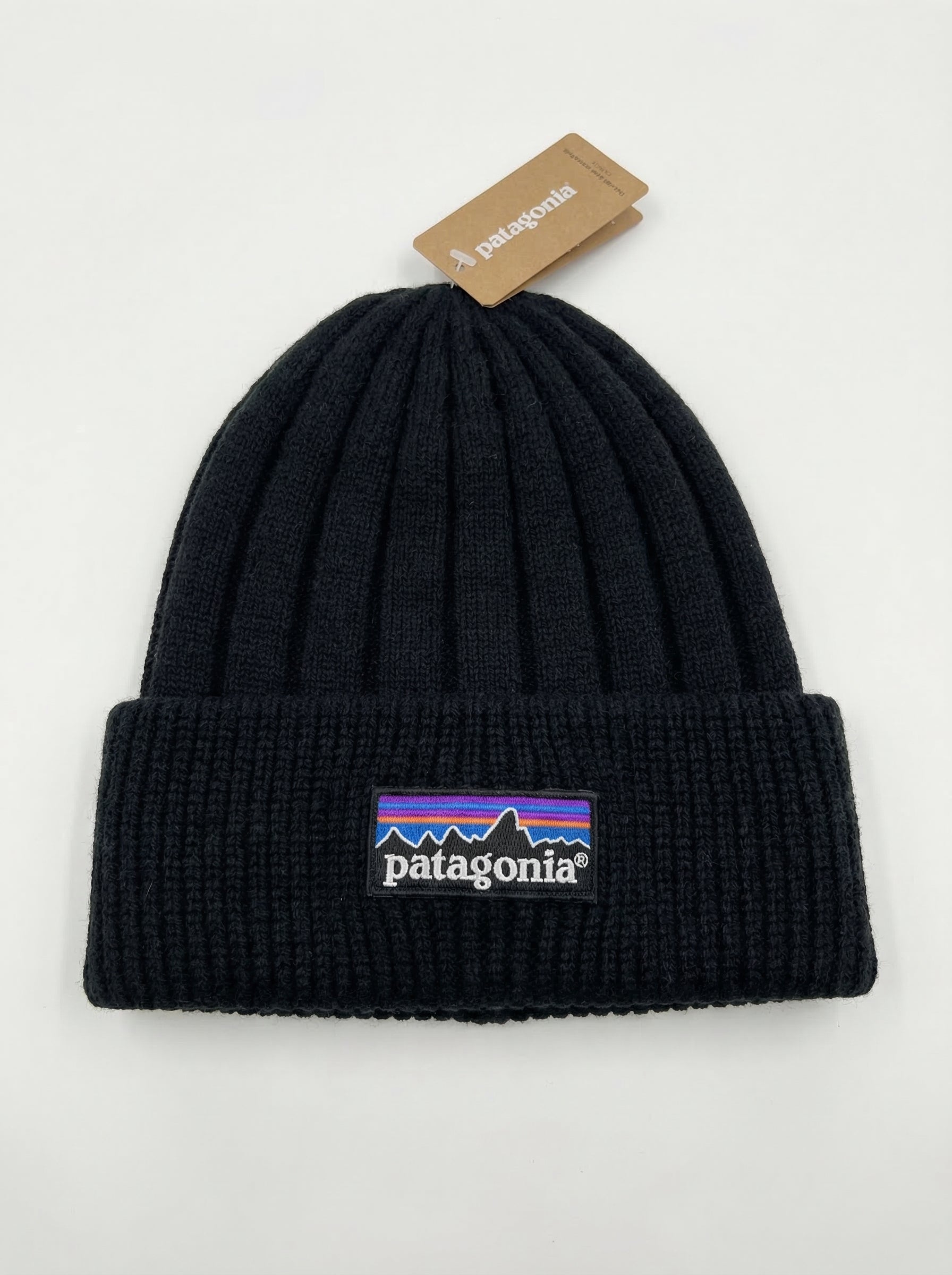 Patagonia P-6 Logo Chunky Knit Beanie
