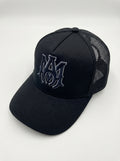 AMIRI MA Core Logo Trucker Hat Black