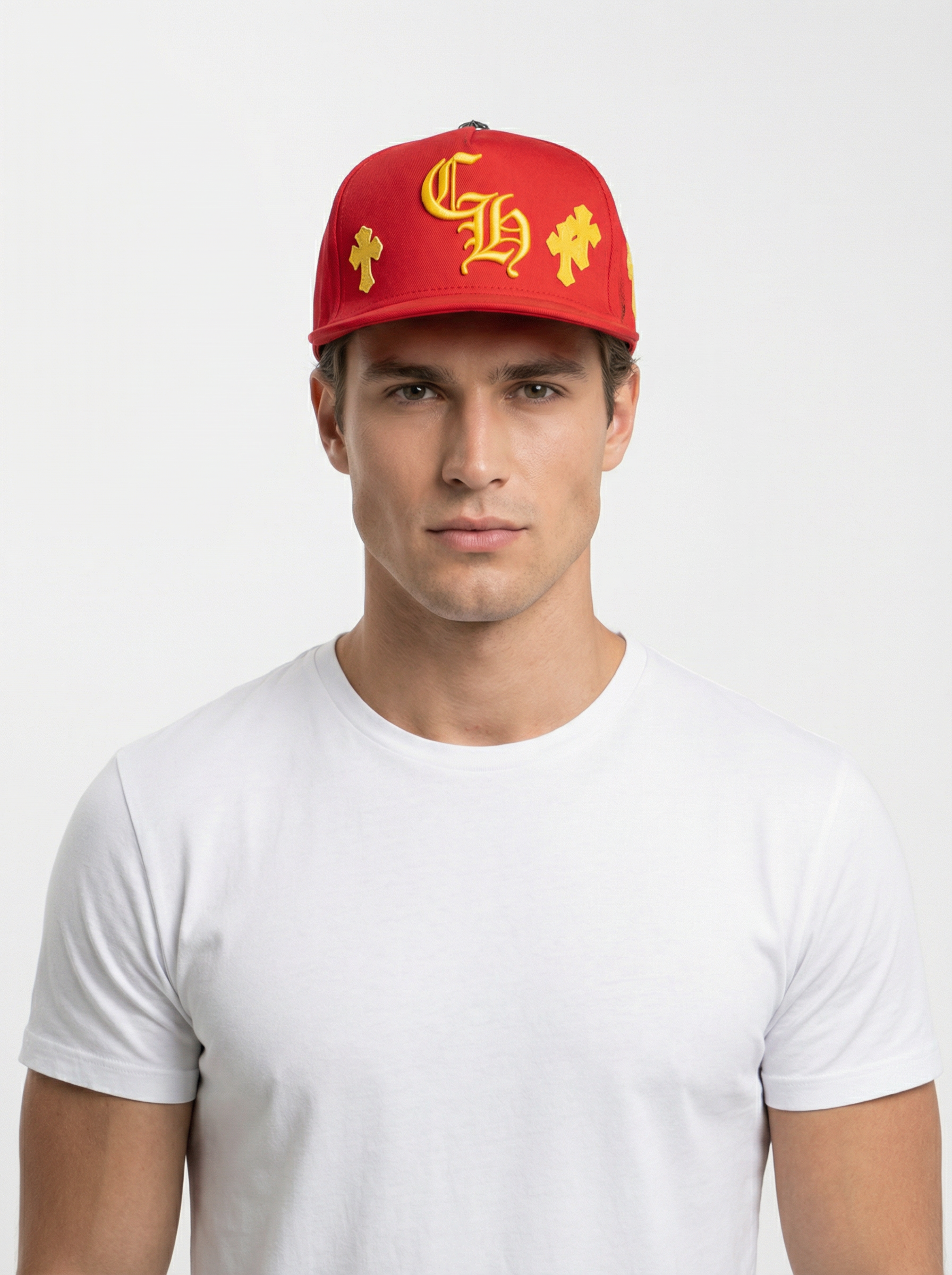 Chrome Hearts Cross Patch Baseball Cap