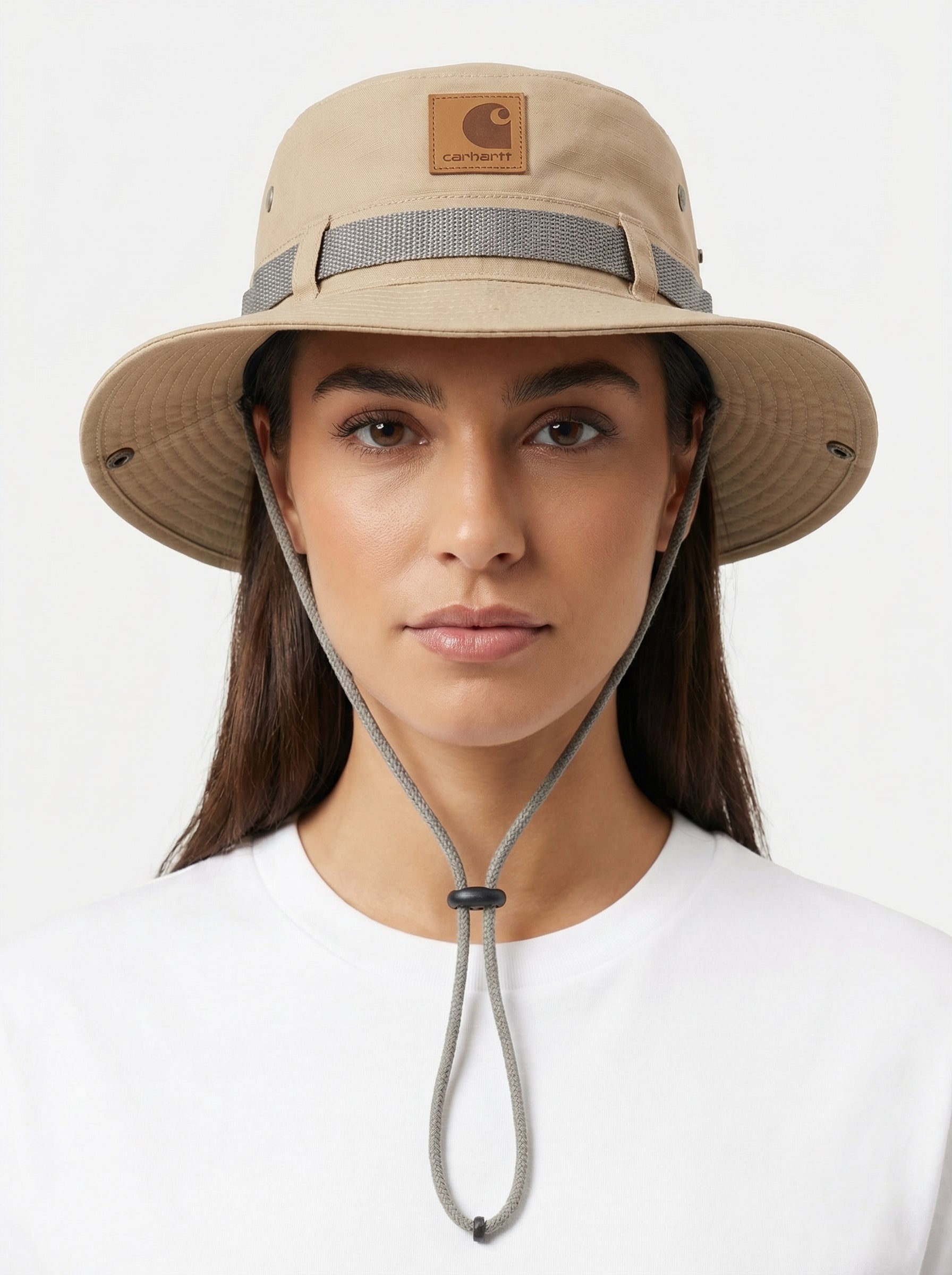 Carhartt Canvas Boonie Bucket Hat with Adjustable Chin Strap