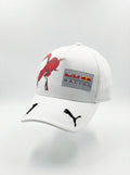 Red Bull Racing x PUMA F1 Team Cap White with Red Bull Graphic & Driver Number 1