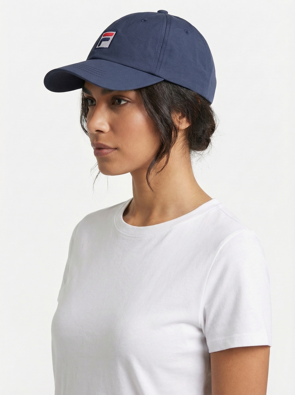 FILA F-Box Logo Performance Baseball Cap Navy Blue