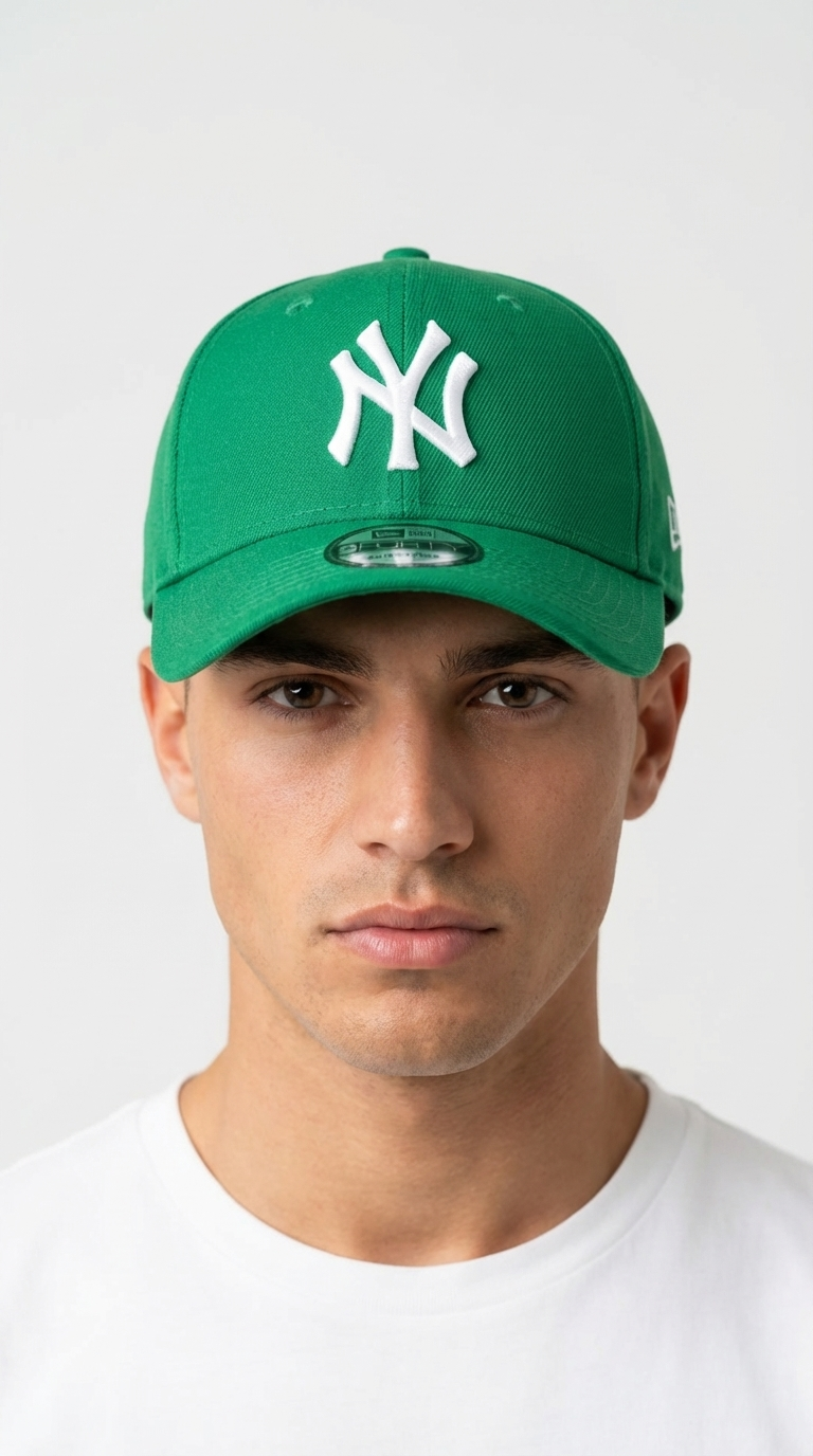 New Era NY Yankees 9FORTY Green Adjustable Cap
