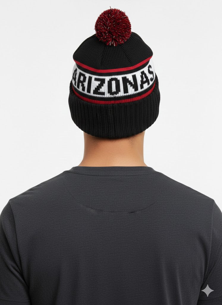 New Era MLB Pom Pom Knit Cuff Winter Beanie